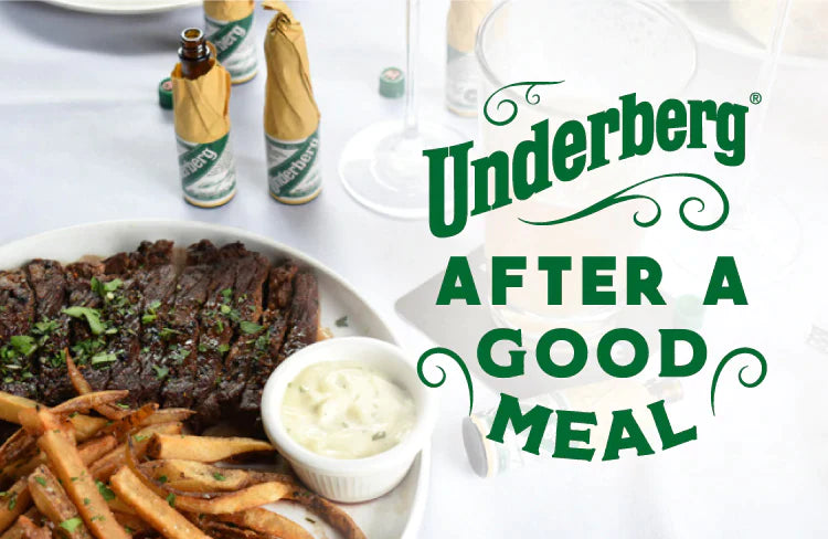 UNDERBERG: THE PERFECT WAY TO END A DINNER PARTY